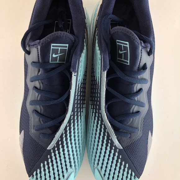 NikeCourt Air Zoom Vapor Cage 4 CD0424-401 Obsidian Gold Tennis NEW - Picture 11 of 13